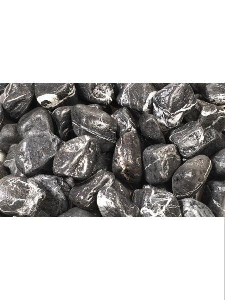  Doğal Dekoratif Taş  Black Stone 4-6 cm, 25 kg