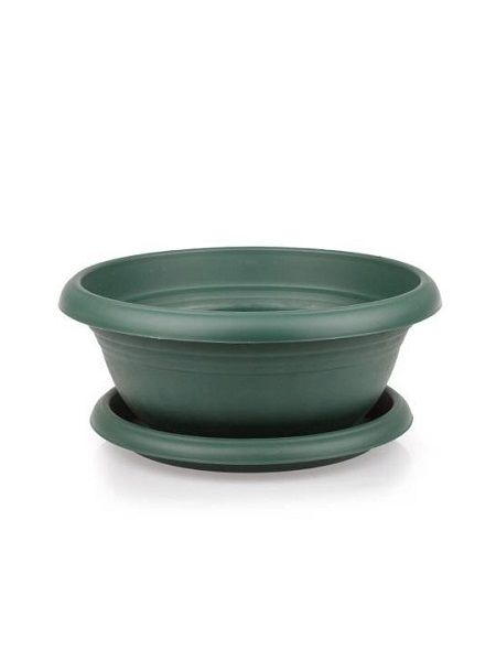 Aranjman Bonsai Saksı Koyu Yeşil Renk, 13 Litre