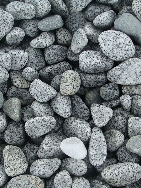 Doğal Dekoratif Taş Granite Pebble   4-6 cm, 25 kg