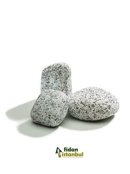 Granite Discuss Doğal Dekoratif Taş 8-12 cm, 12,5 kg